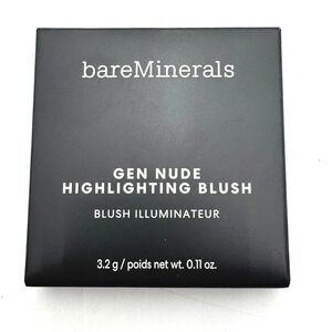 BAREMINERALS NEW Gen Nude Peach Glow Highlighting‎ Blush Illuminateur Makeup